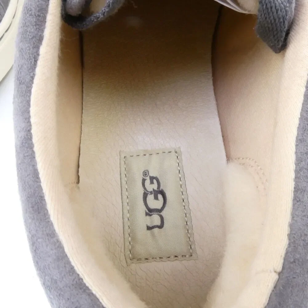 UGG Women's Size US 9 Tomi Lace Up Gray Suede Sneakers 1005484 NWOB